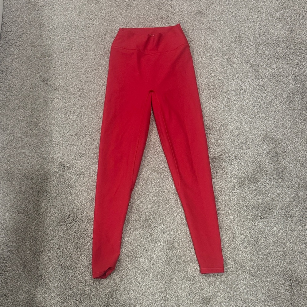 Red Workout Leggings